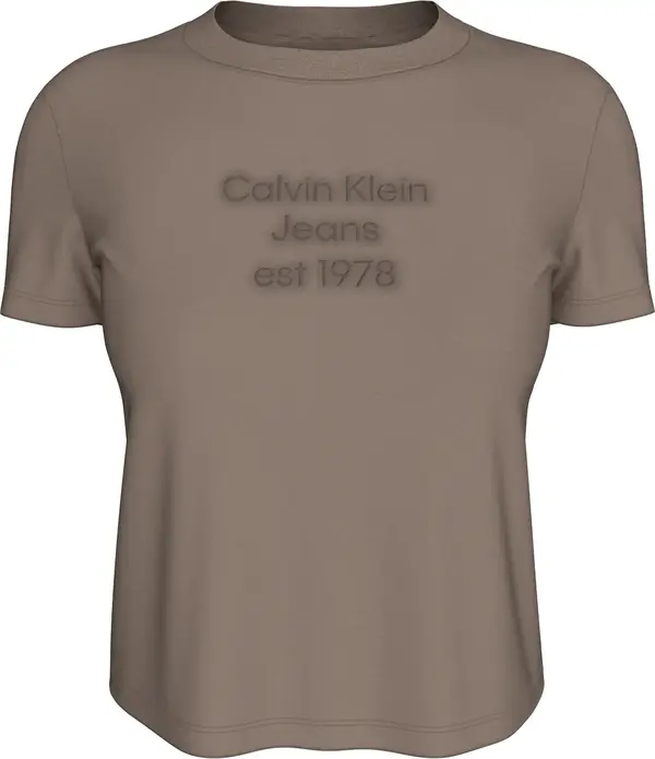 Calvin Klein Gri Kadın T-Shirt & Polo