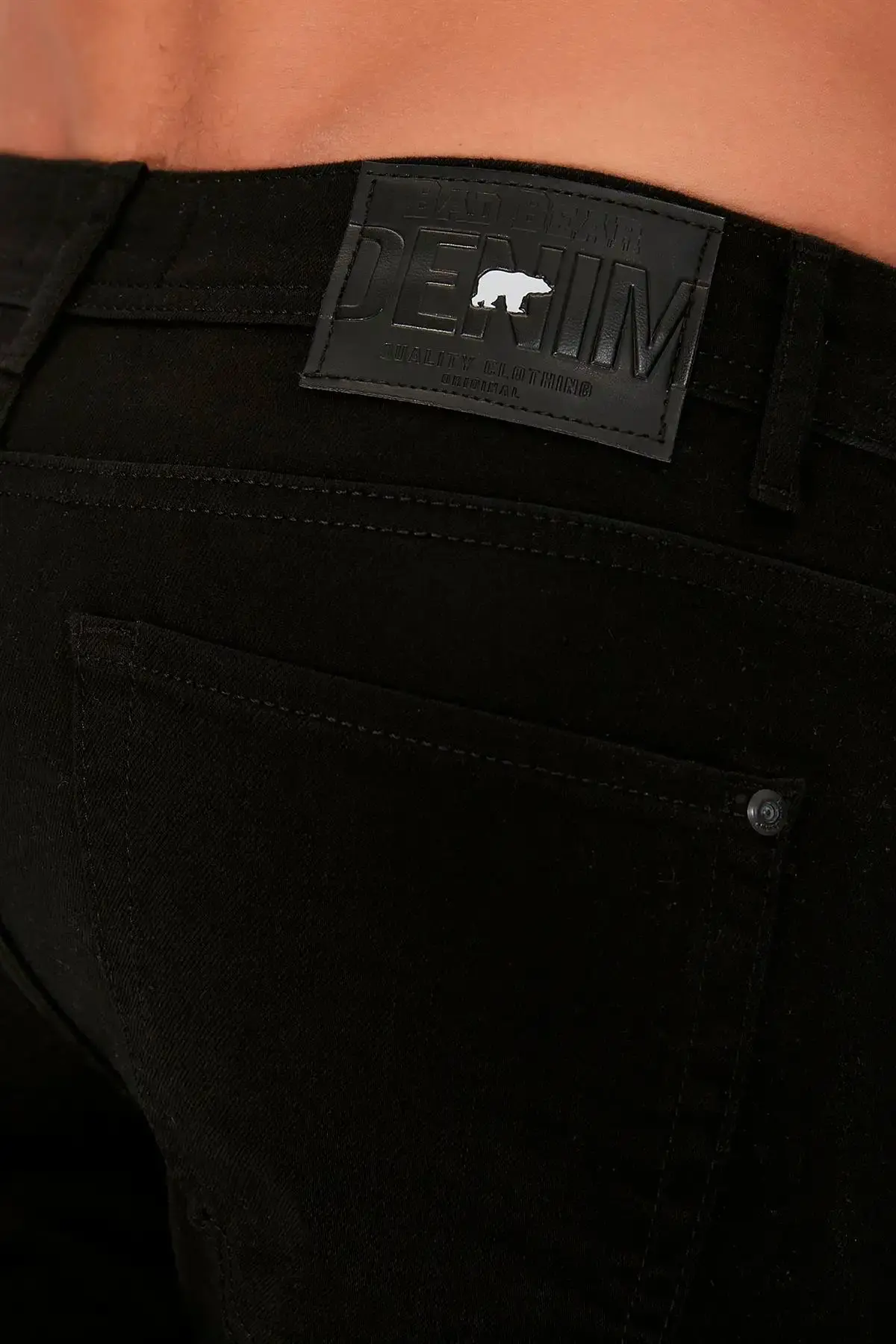 BAD BEAR XAVIER JEANS Erkek Siyah Kot Pantolon