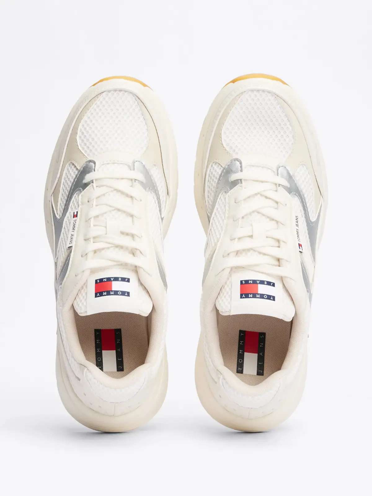 Tommy Hilfiger THE CONEY METALLIC, ACG Krem Kadın Spor Ayakkabı & Sneaker