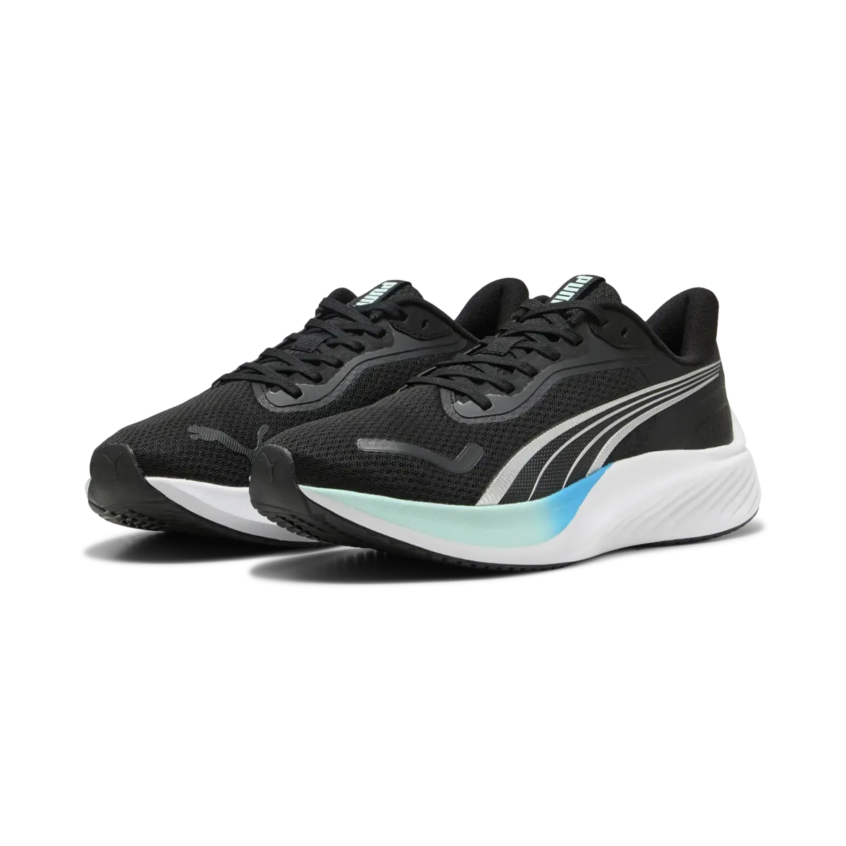 Puma Pounce Lite Siyah Erkek Yürüyüş ve Koşu Ayakkabısı