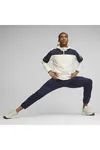 Puma Fit Hybrid Polar Fleece/Woven Jacket Kırık Beyaz Erkek Ceket