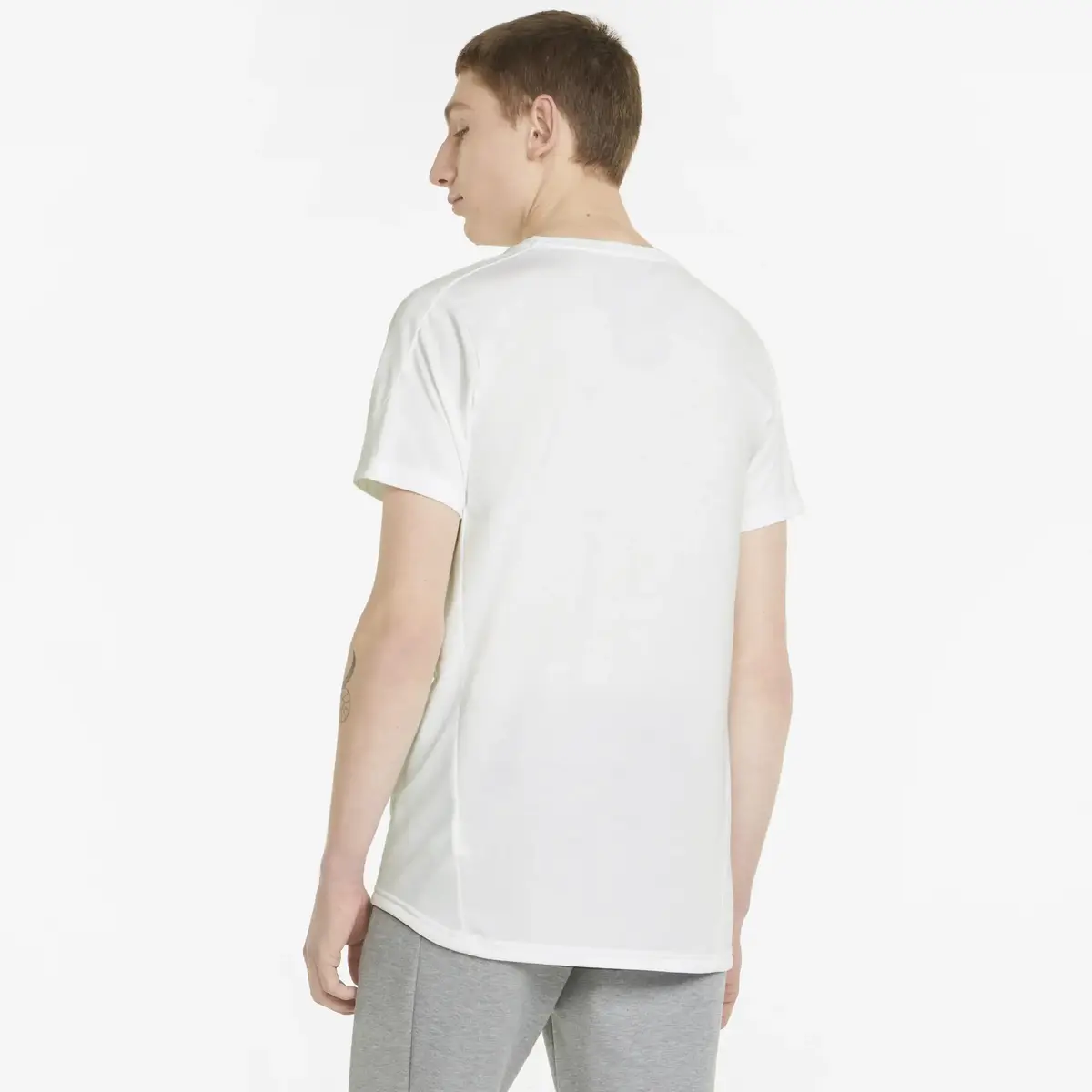 Puma Evostripe Tee Beyaz Erkek T-Shirt & Polo
