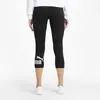 Puma ESS 45019 Logo Leggings Siyah Kadın Tayt