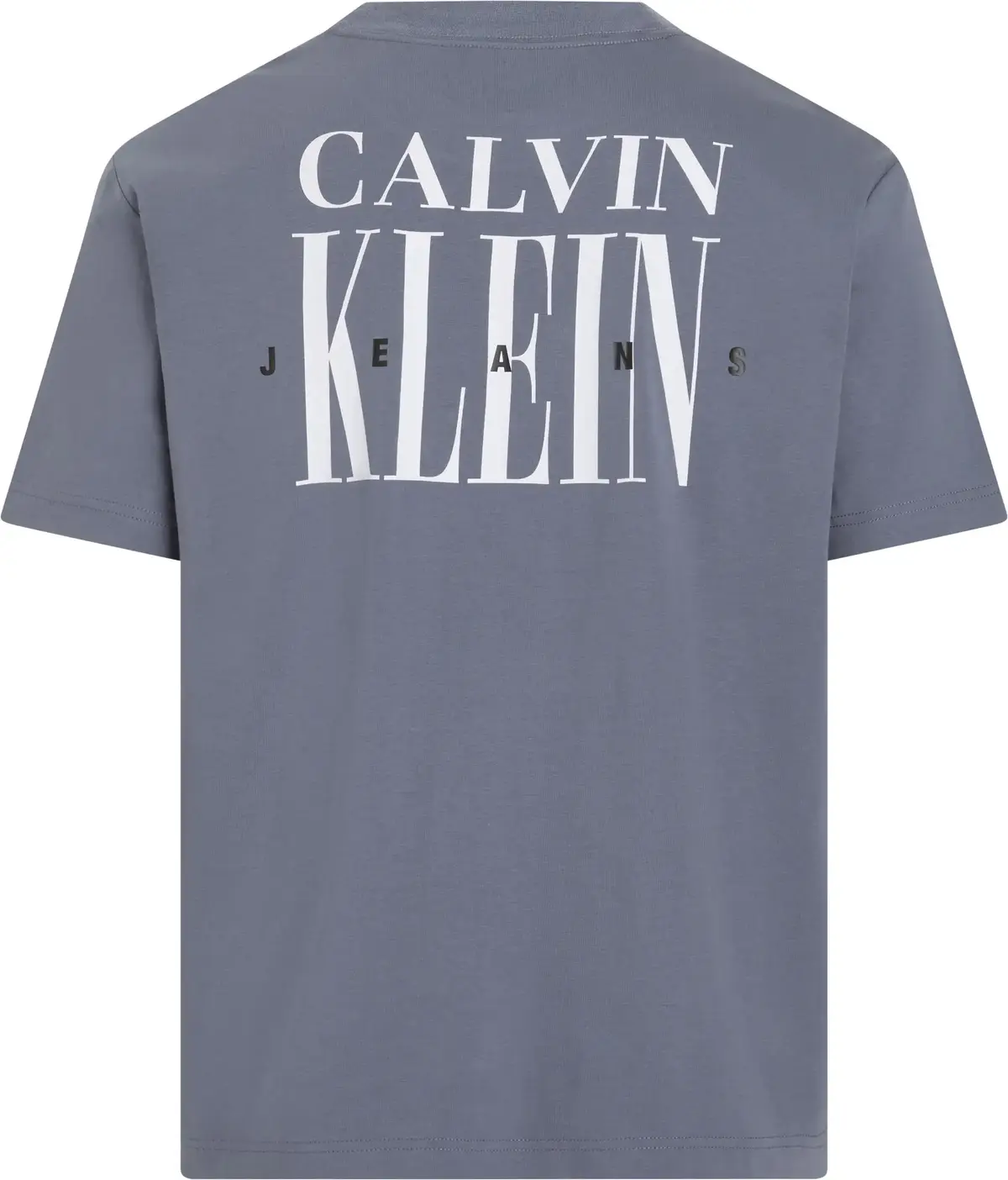 Calvin Klein SERIF FONT GRAPHIC T, PCP Mavi Erkek T-Shirt & Polo