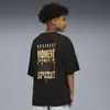 Puma WARDROBE ESS Graphic Tee Siyah Unisex T-Shirt & Polo