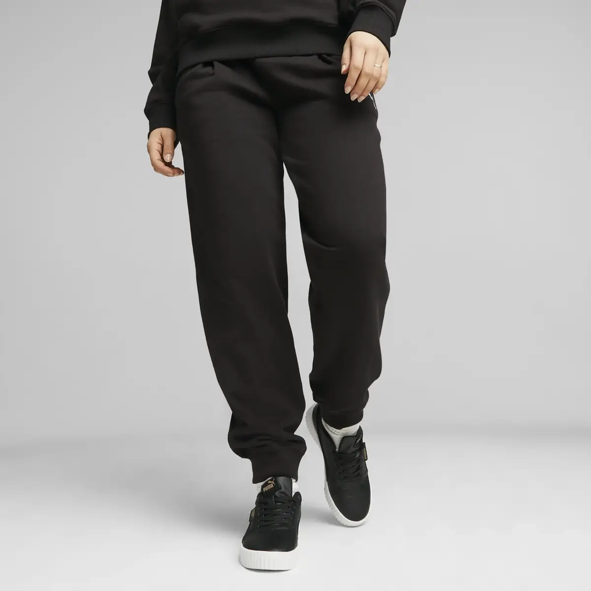 Puma HER High-Waist Pants TR Siyah Kadın Eşofman Altı