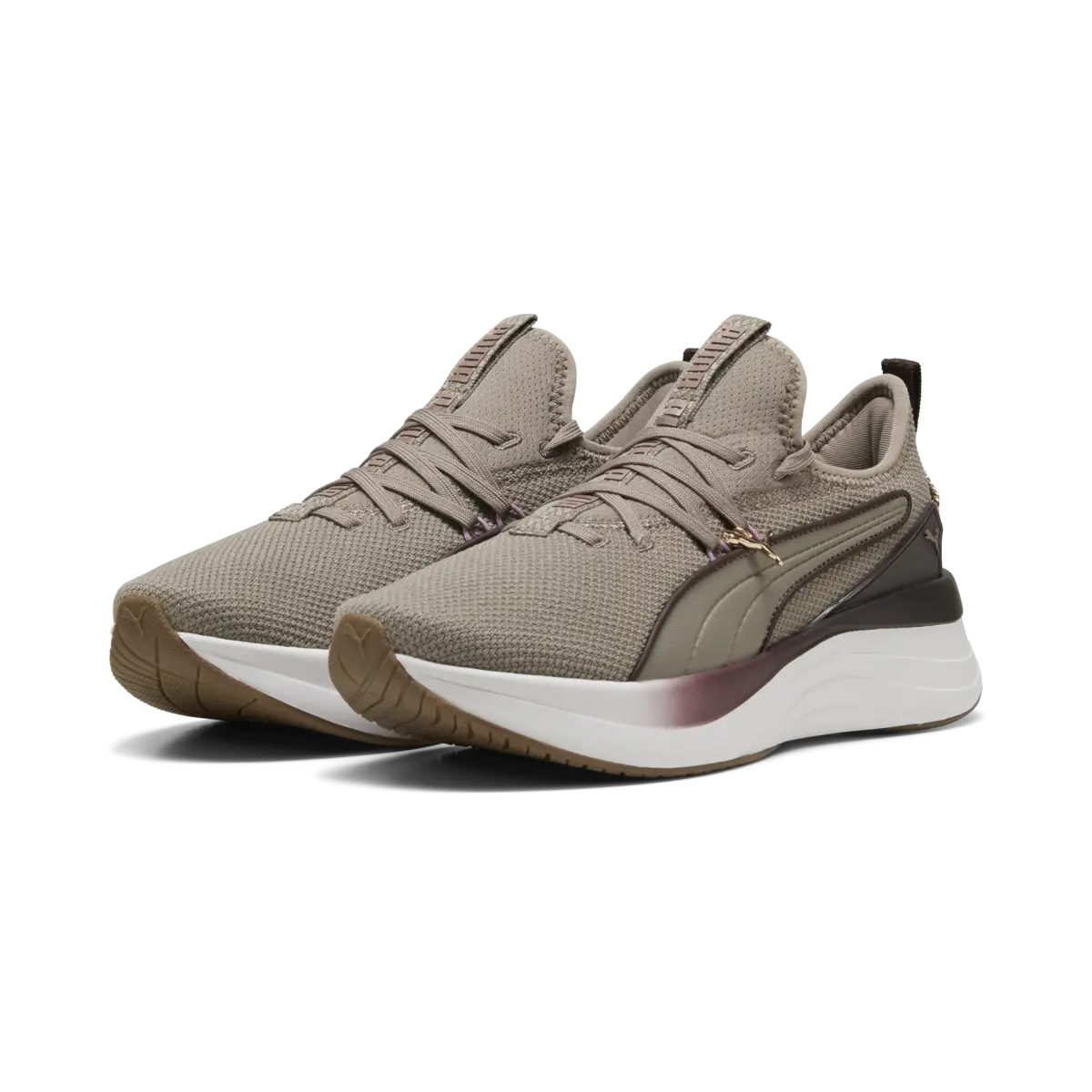 Puma Softride Sabrina Wns Kahverengi Kadın Yürüyüş ve Koşu Ayakkabısı