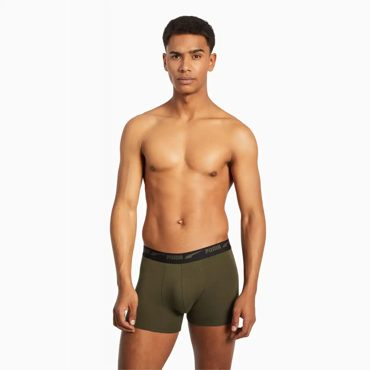 Puma PUMA MEN FORMSTRIP BOXER 2P Kahverengi Erkek 2'li Boxer