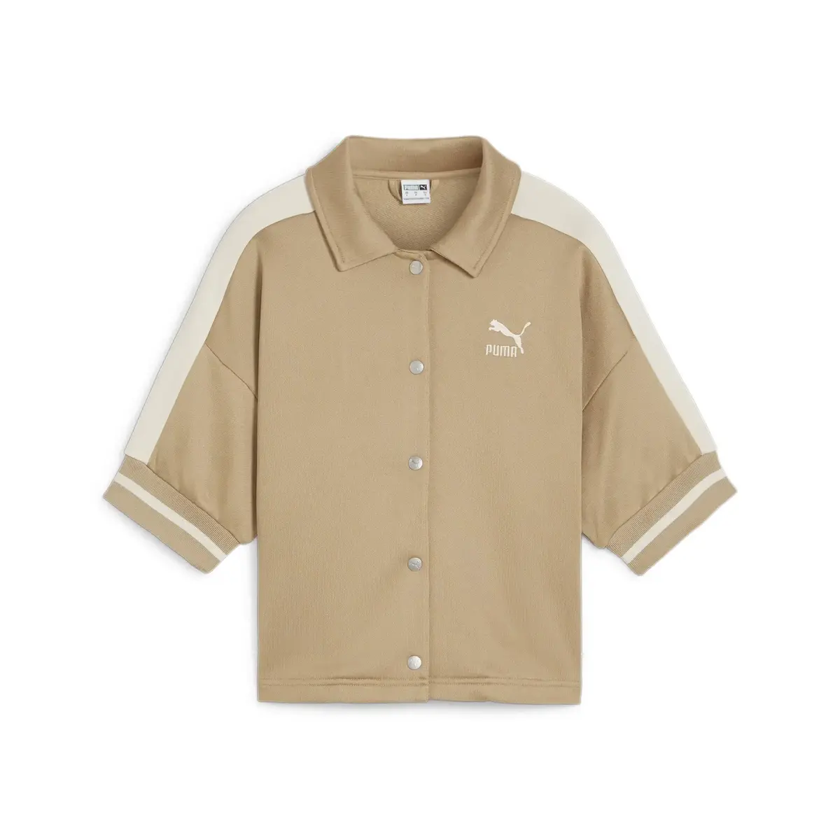 Puma T7 FOR THE FANBASE Jacket Açık Kahve Kadın Sweatshirt