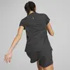 Puma RUN FAVORITE HEATHER SS TEE W Siyah Kadın T-Shirt