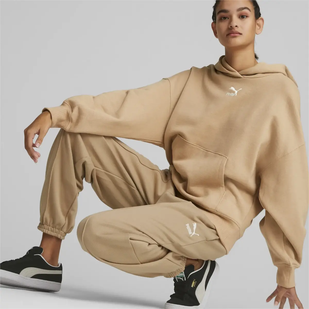 Puma Classics Sweatpants Bej Kadın Eşofman Altı