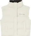 Calvin Klein MW NON-DOWN VEST Kadın Krem Yelek