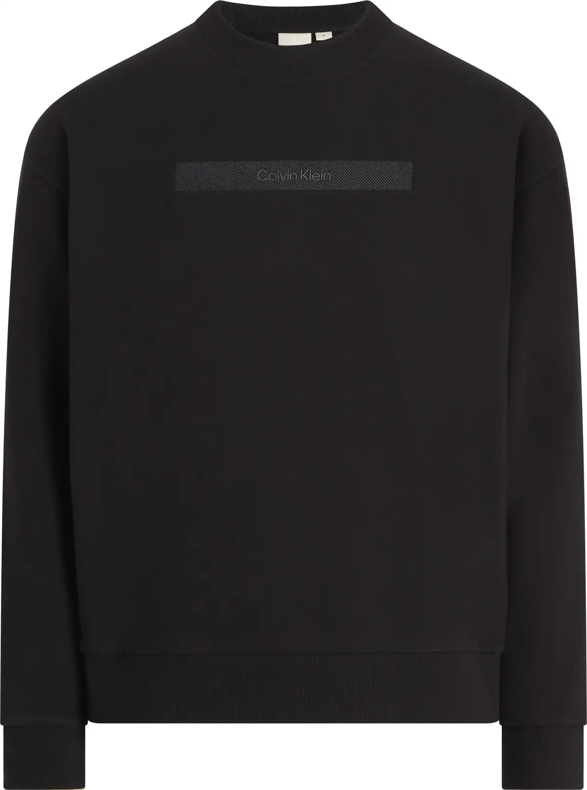 Calvin Klein STRUCTURED EMBROIDER, BEH Siyah Erkek Sweatshirt