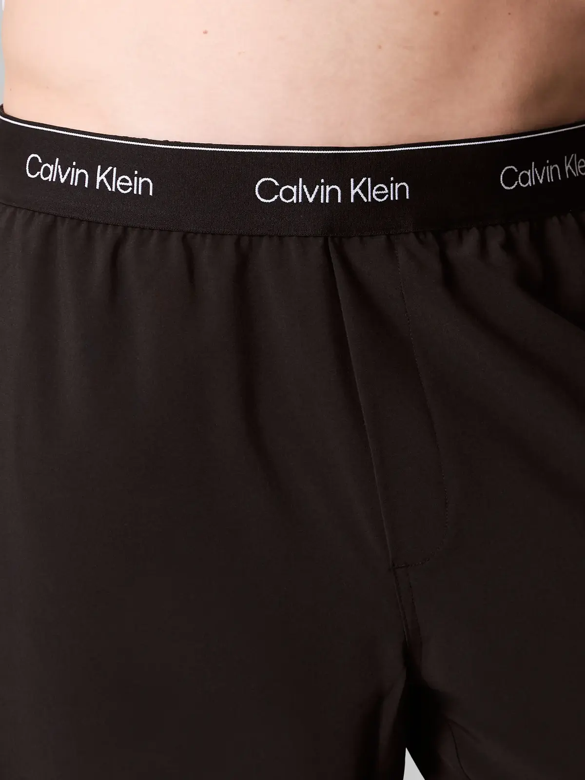 Calvin Klein WO - WOVEN PANT, UB1 Siyah Erkek Pantolon