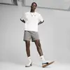 PUMA WARDROBE ESS Boxy Tee Beyaz Erkek T-Shirt