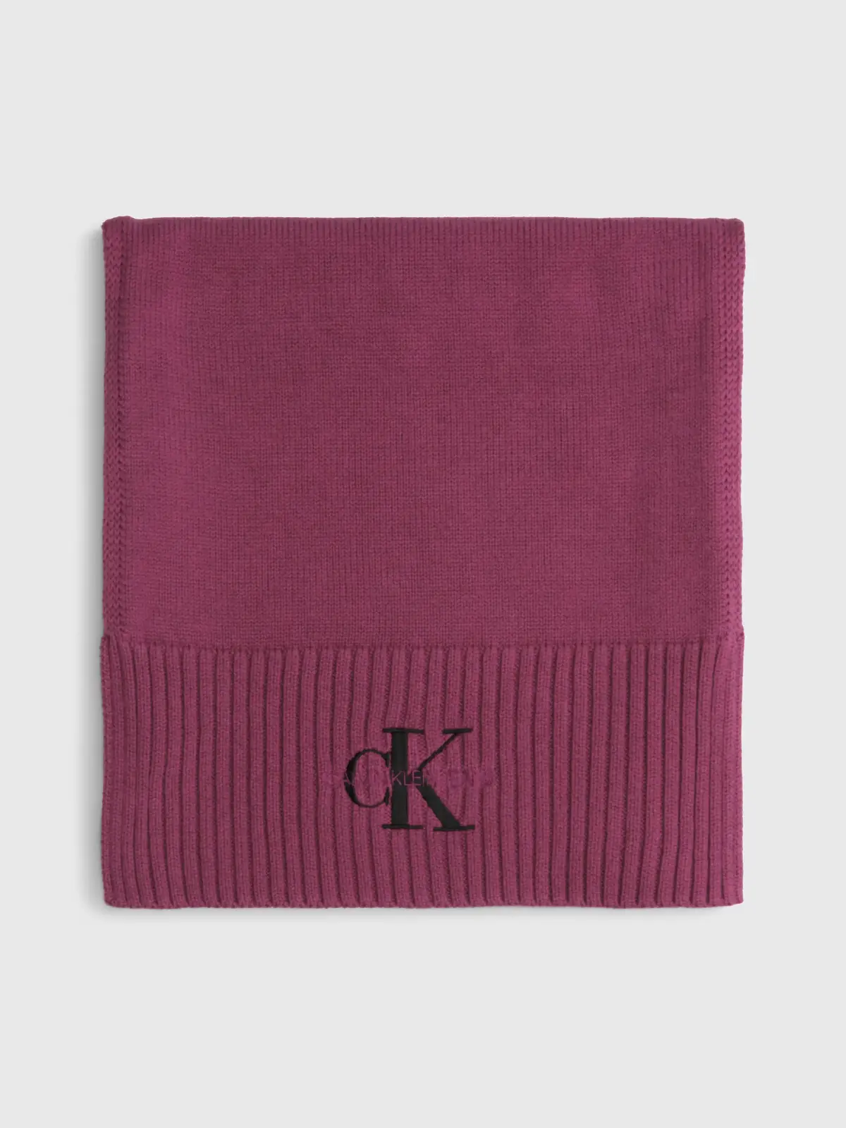 Calvin Klein MONOLOGO EMBRO KNIT Kadın Pembe Atkı