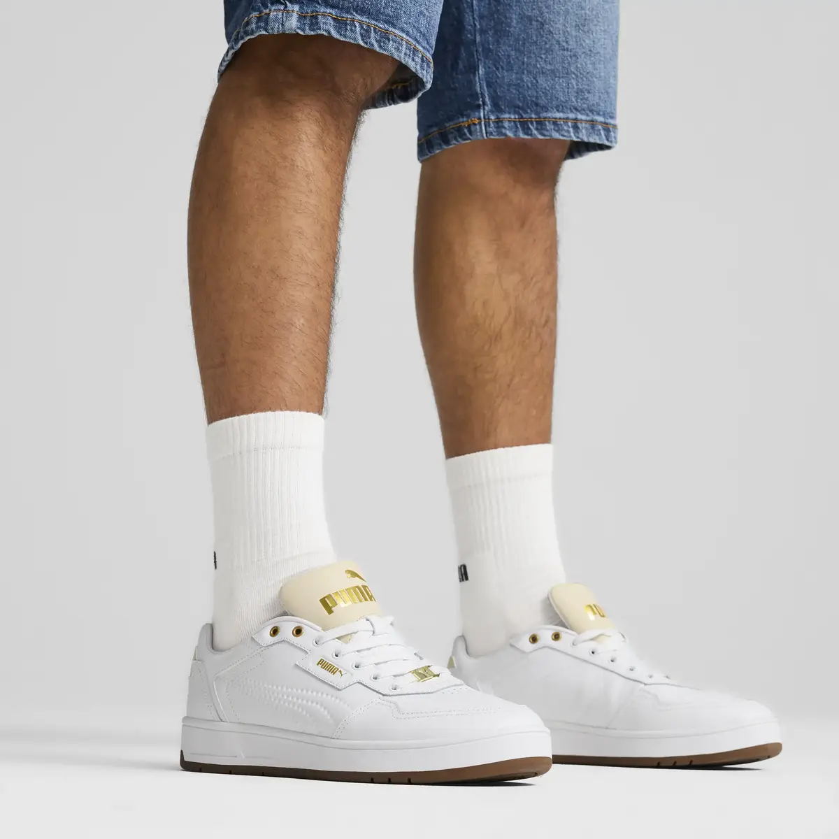 Puma Court Classic Lux Beyaz Unisex Spor Ayakkabı & Sneaker