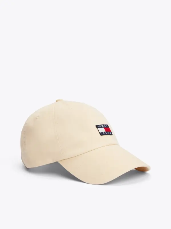 Tommy Hilfiger TJM HERITAGE CAP, ACX Krem Erkek Şapka