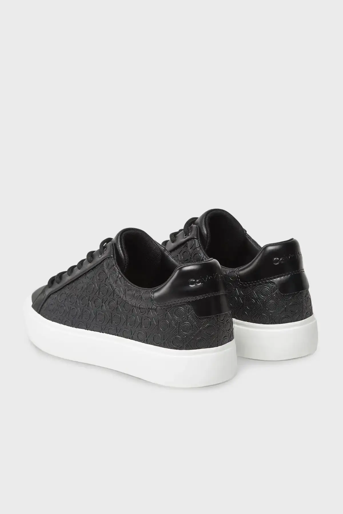 Calvin Klein VULC LACE UP MONO PU Siyah Kadın Günlük Spor Ayakkabı
