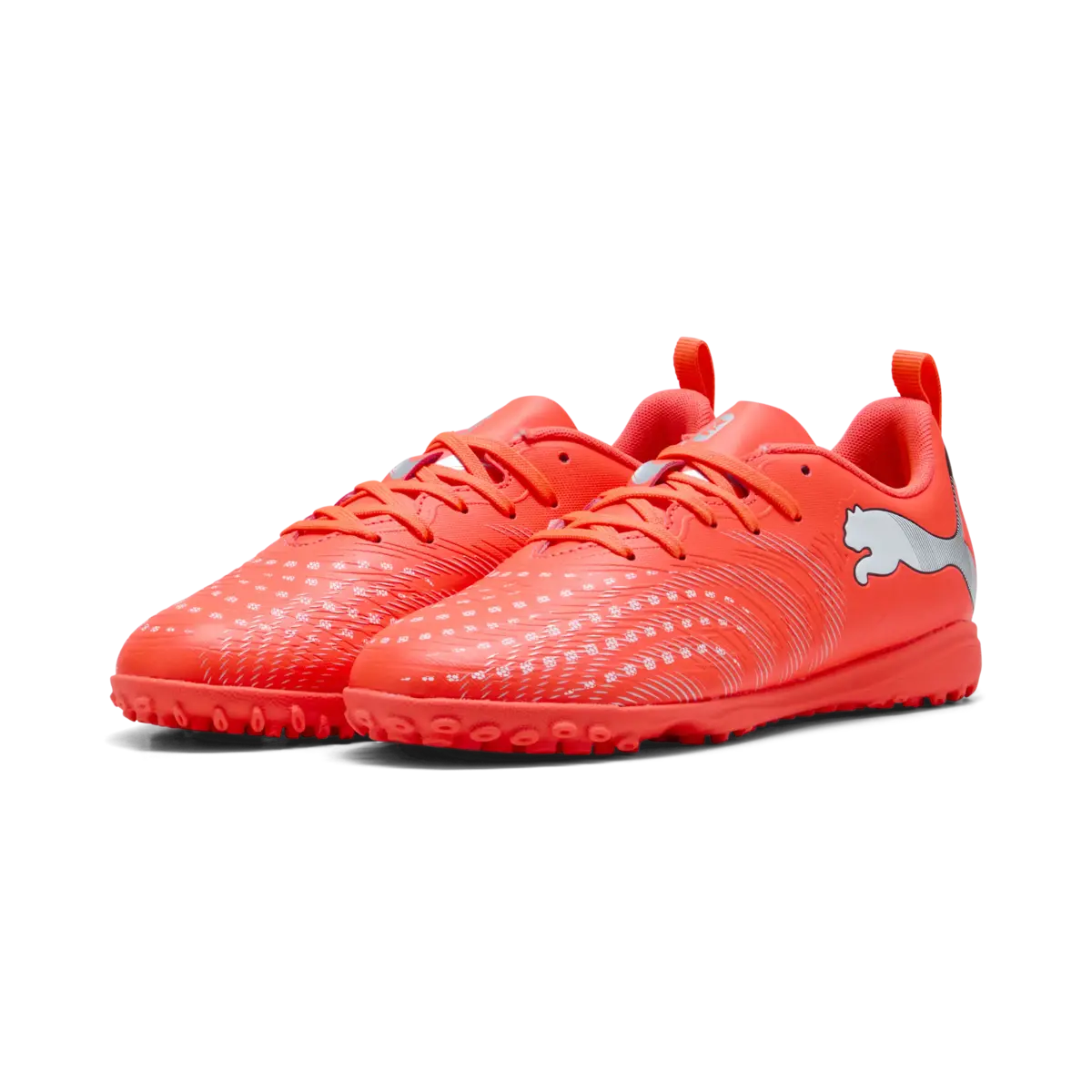 PUMA FUTURE 9 PLAY TT Jr Kırmızı Erkek Çocuk Halı Saha Ayakkabısı