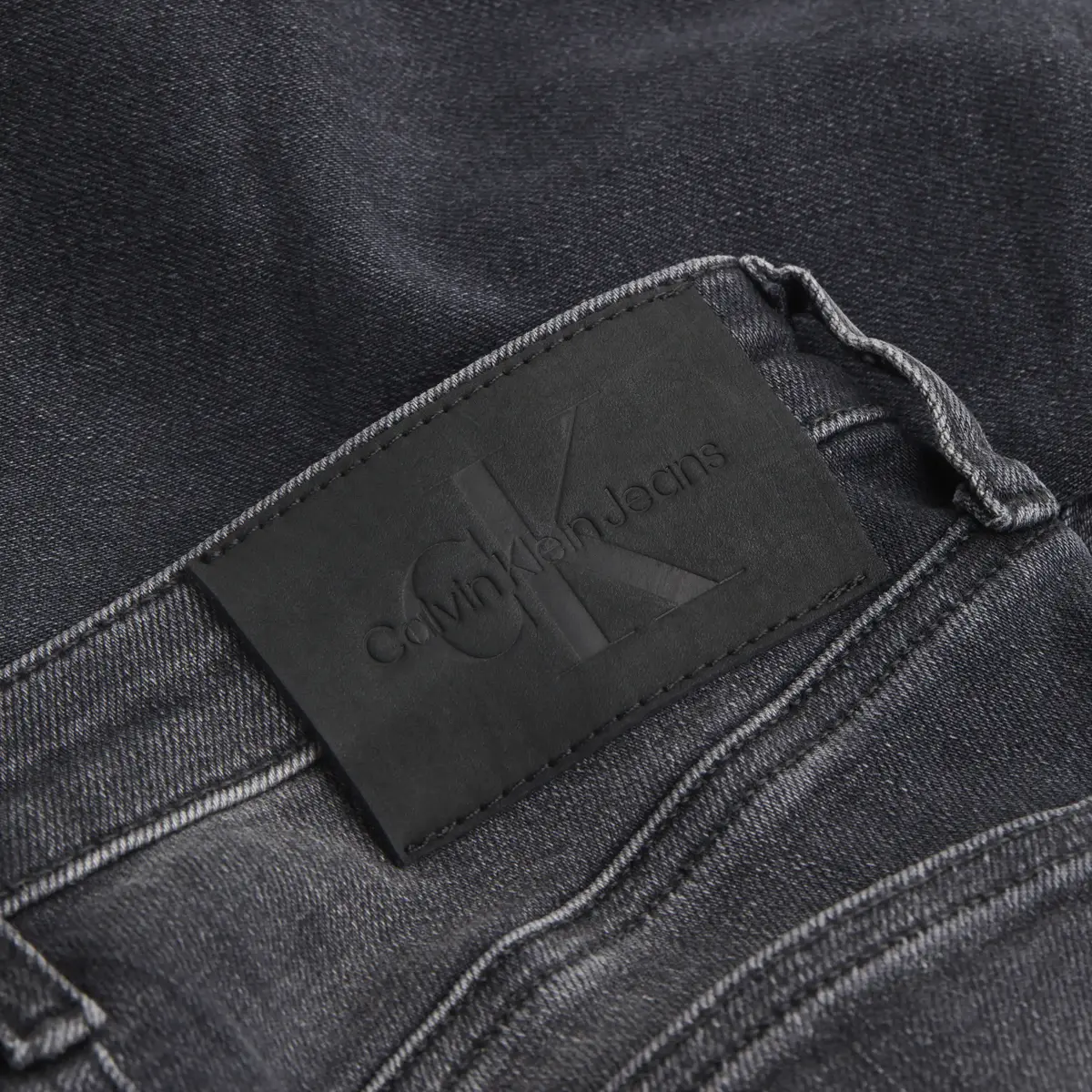 Calvin Klein HIGH RISE SKINNY, 1BY Siyah Kadın Jean Pantolon