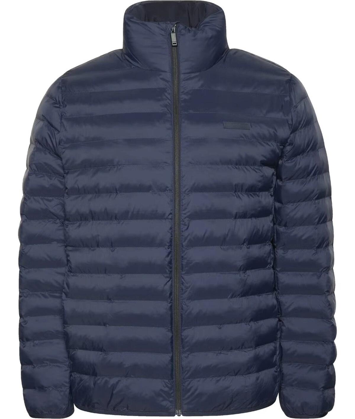 Calvin Klein LS LT WT NYLON CHANN Lacivert Erkek Mont