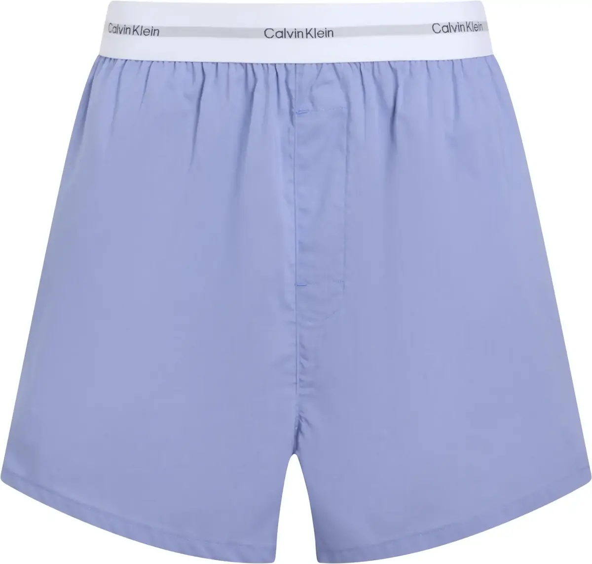 Calvin Klein LOGO WB POPLIN SHORT, PWB Mavi Kadın Şort