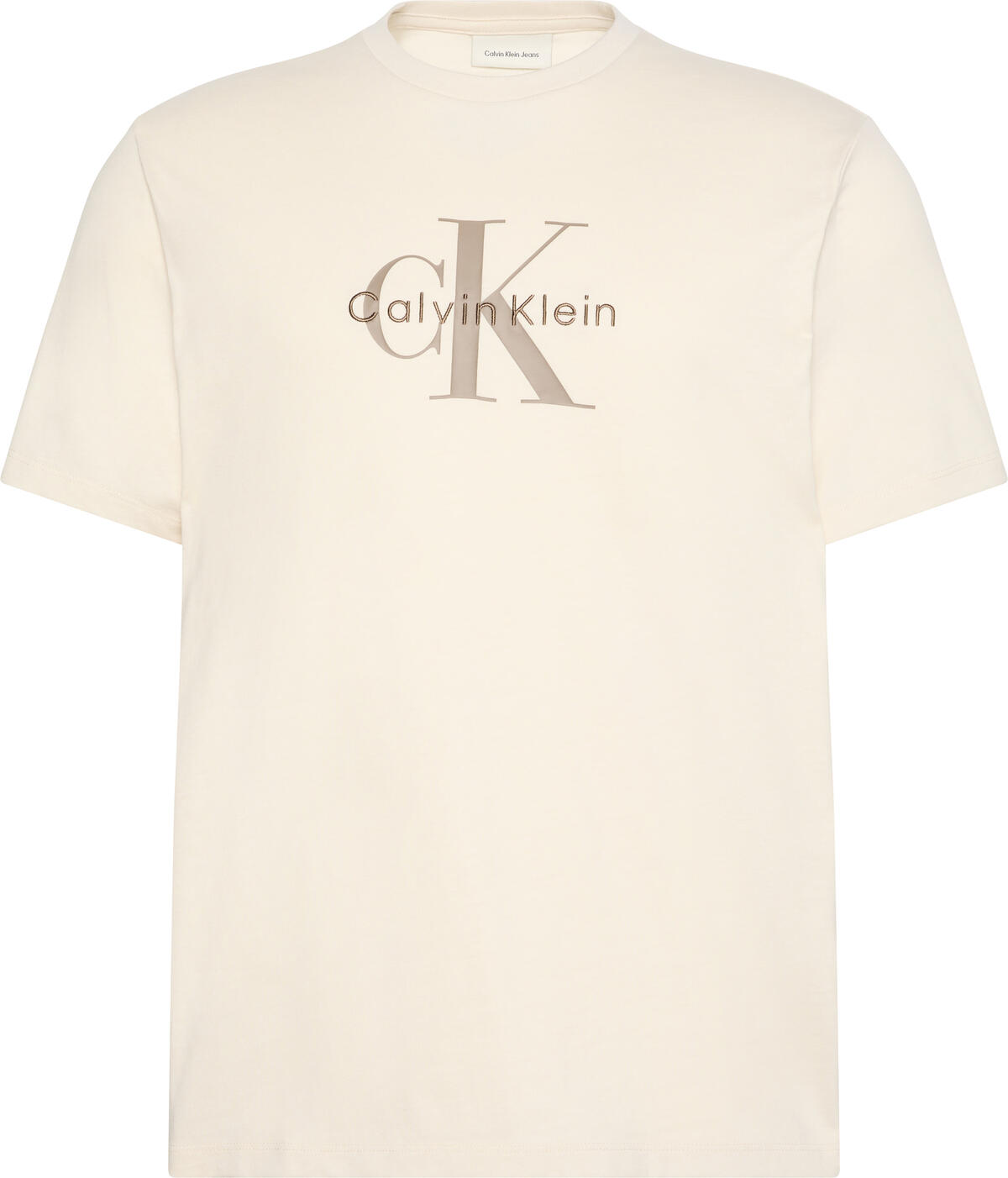 Calvin Klein SS Hero Monologo Tee 20s Beyaz Erkek T-Shirt Calvin Klein SS Hero Monologo Tee 20s Beyaz Erkek T-Shirt