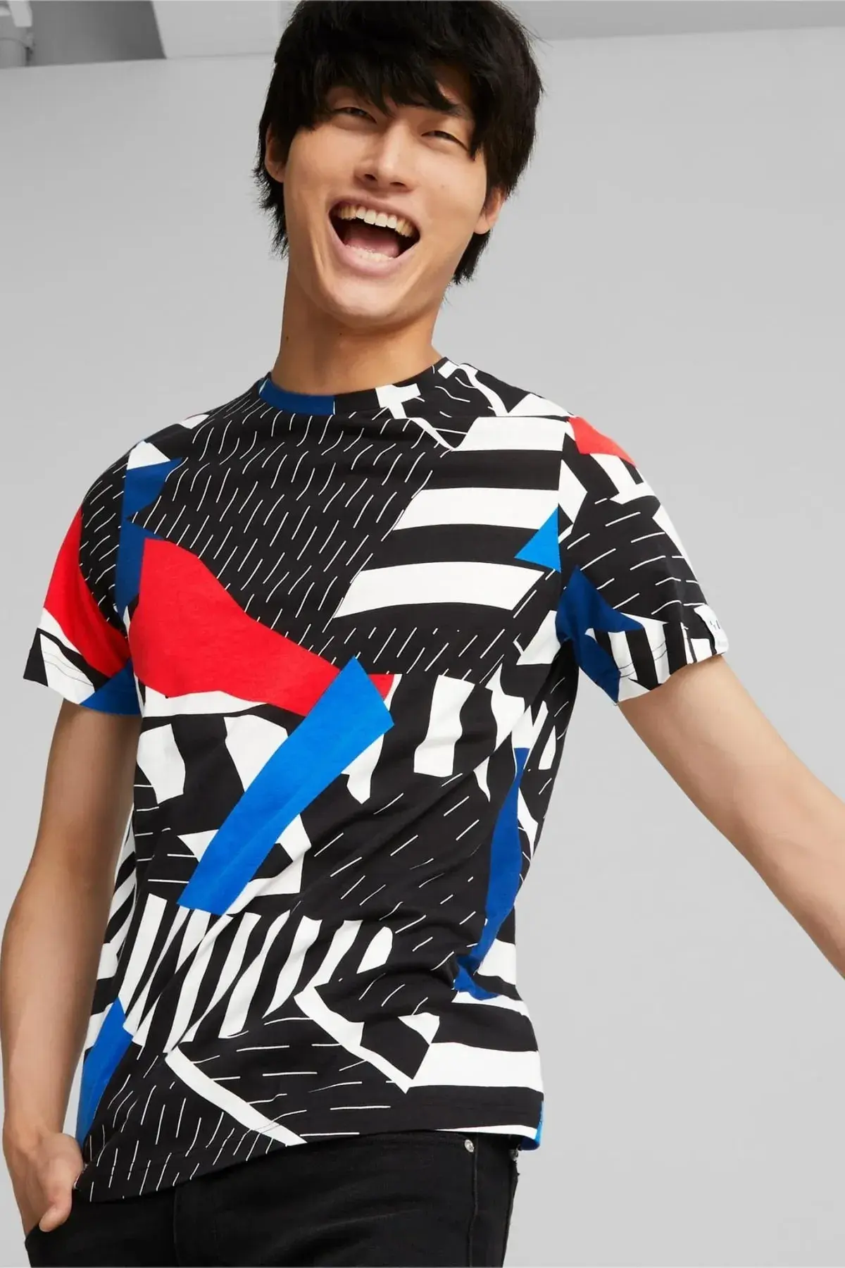 Puma Bmw Mms Aop Tee Beyaz Erkek T-Shirt