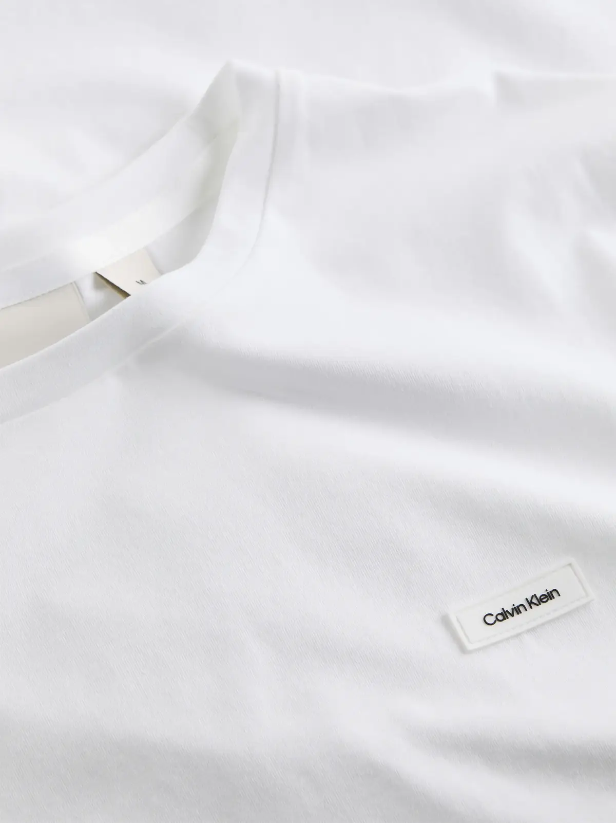 Calvin Klein Beyaz Erkek T-Shirt & Polo