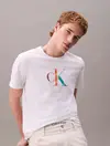 Calvin Klein SS 20S CK PRIDE25 GR Beyaz Erkek Tişört
