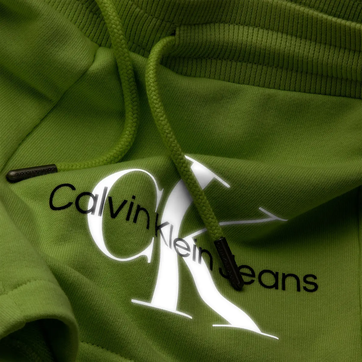 Calvin Klein REFLECTIVE MONOGRAM Kadın Yeşil Şort