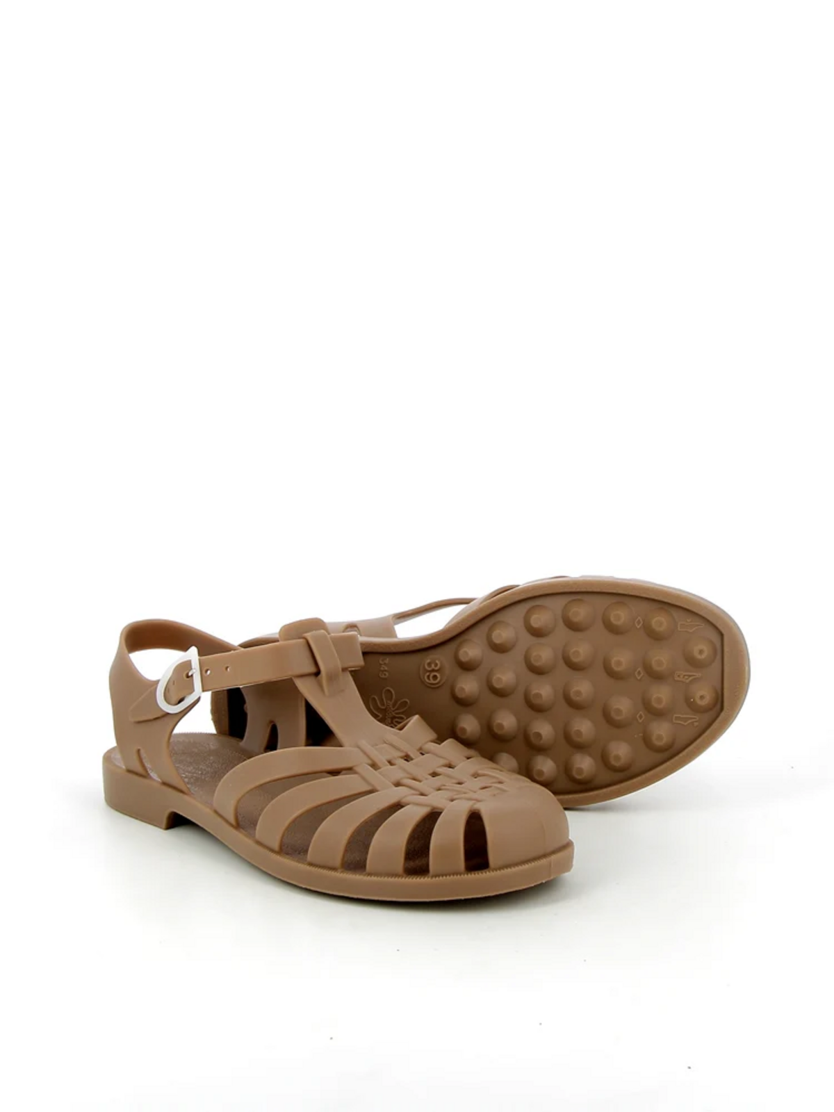 Meduse Sunmif Mat Crepe - Mat Kahverengi Kadın Sandalet