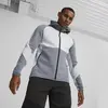 Puma EVOSTRIPE Full-Zip Hoodie DK Gray Tile Erkek/Unisex Hoodie