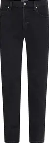 Calvin Klein SLIM FIT WASHED BLAC Erkek Antrasit Kot Pantolon