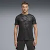 Puma M CLOUDSPUN EMBOSS TEE PUMA Black Siyah Erkek T-Shirt