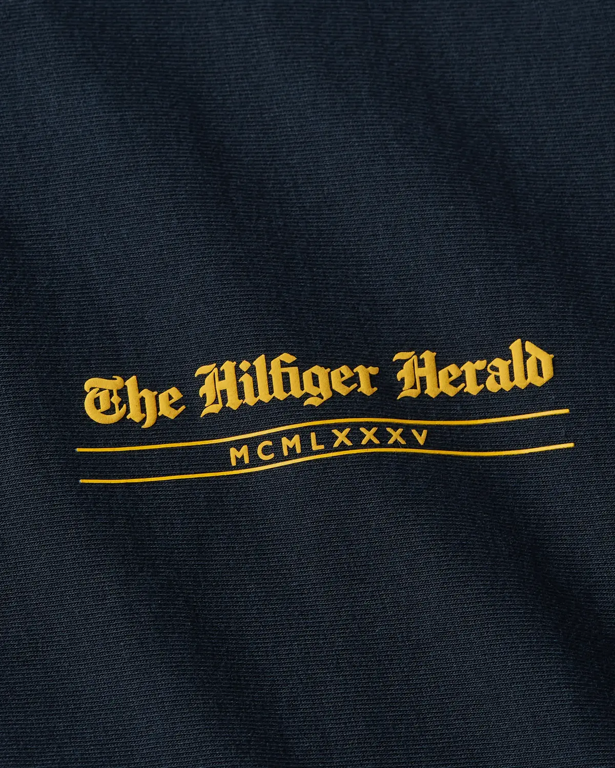 Tommy Hilfiger HILFIGER HERALD BACK, DW5 Siyah Erkek T-Shirt & Polo