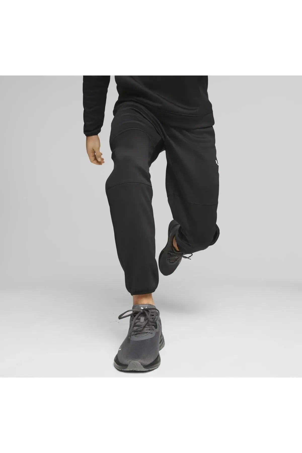 Puma PERFORMANCE ESSENTIAL PWRFLEECE JOGGER Siyah Erkek Eşofman Altı