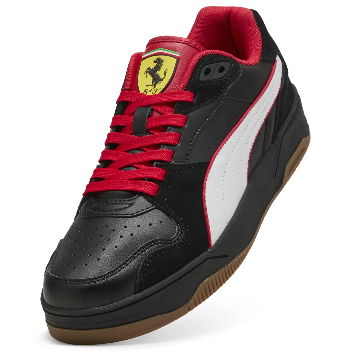 Puma Ferrari RBD Break Low Siyah Erkek Günlük Spor Ayakkabı