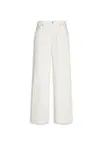 Calvin Klein LOW RISE BAGGY CK AR Beyaz Kadın Baggy Pantolon