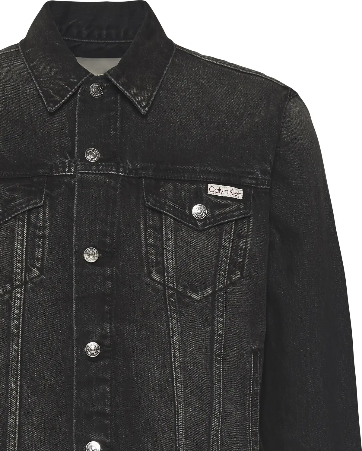 Calvin Klein KLEIN BLACK CLASSIC TRUCKER Erkek Siyah  Ceket