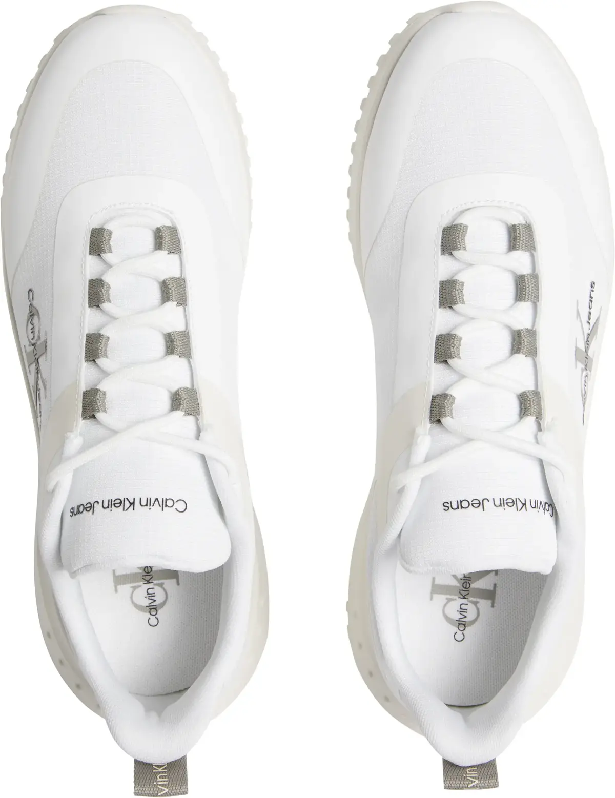 Calvin Klein EVA RUNNER LOW LACE, 0LD Beyaz Erkek Spor Ayakkabı & Sneaker