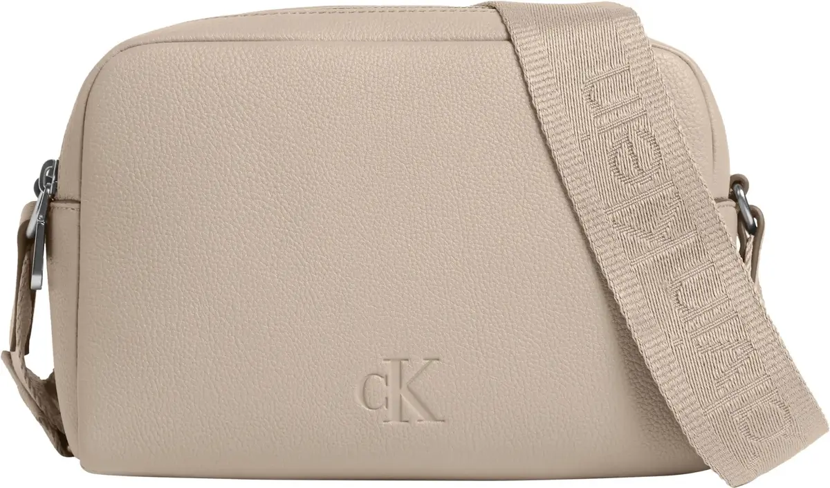 Calvin Klein ULTRALIGHT CAMERA BA, PBF Bej Kadın Çanta & Cüzdan