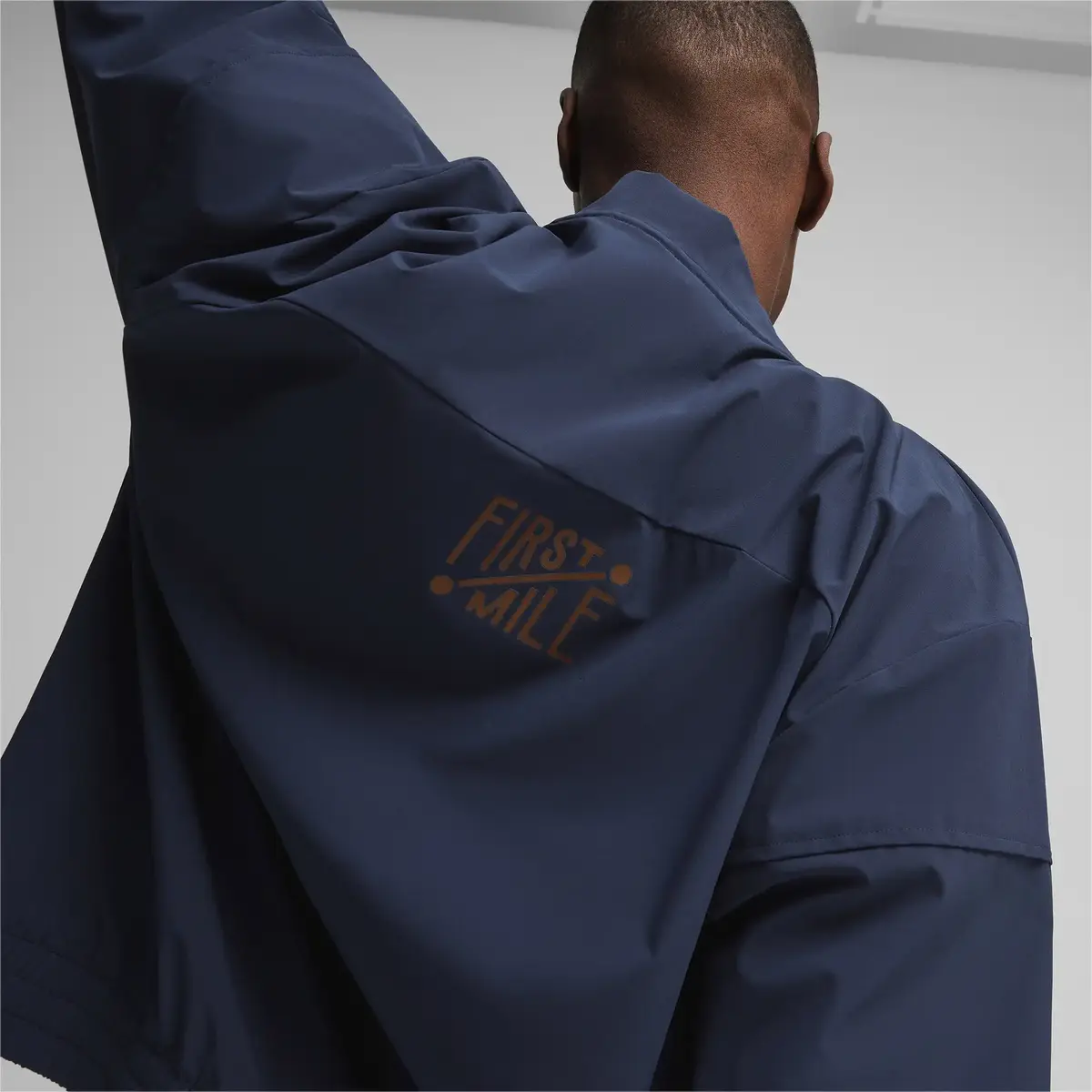 Puma M First Mile Woven Jacket Lacivert Erkek Sweatshirt