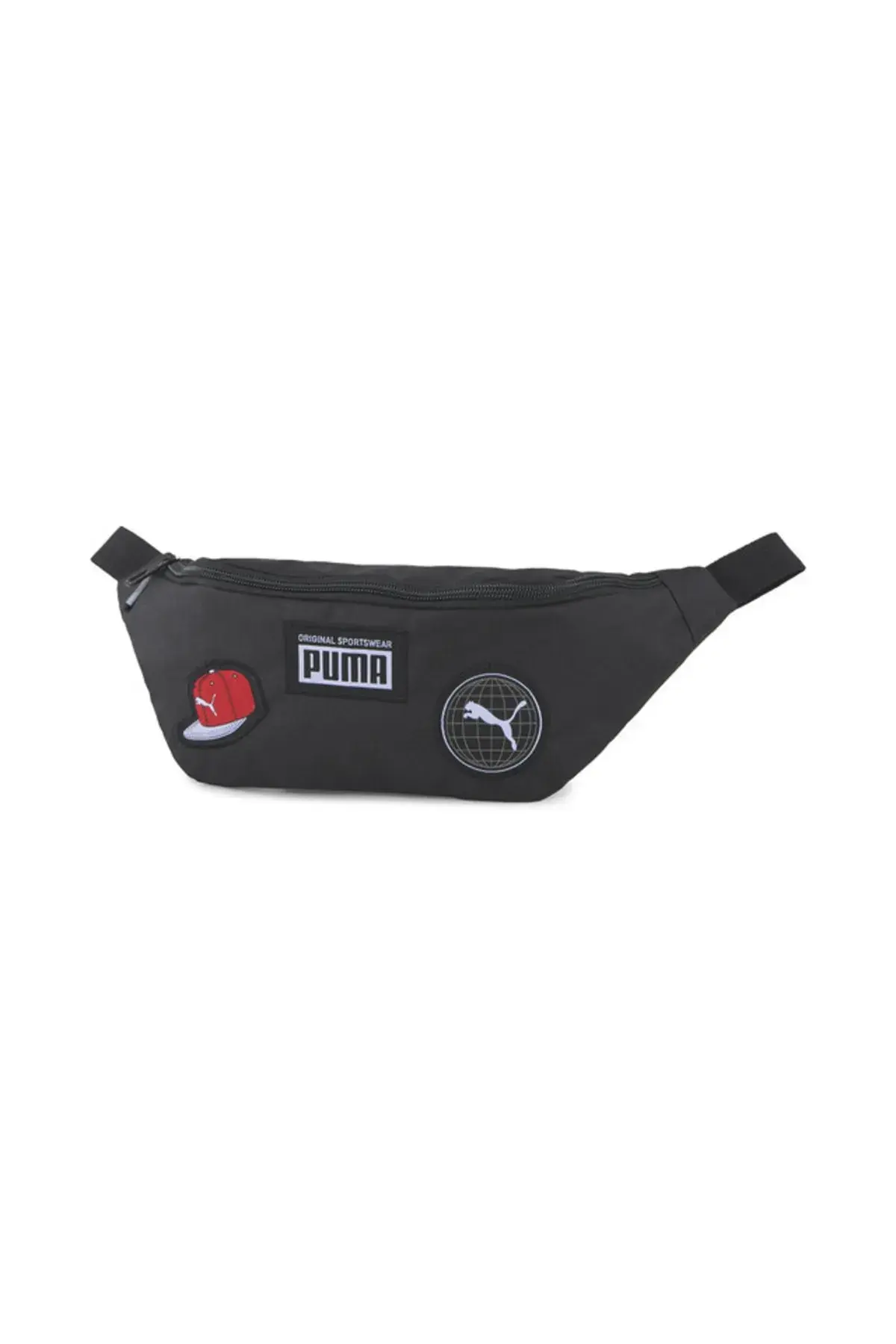 Puma Patch Armalı Siyah Bel Çantası