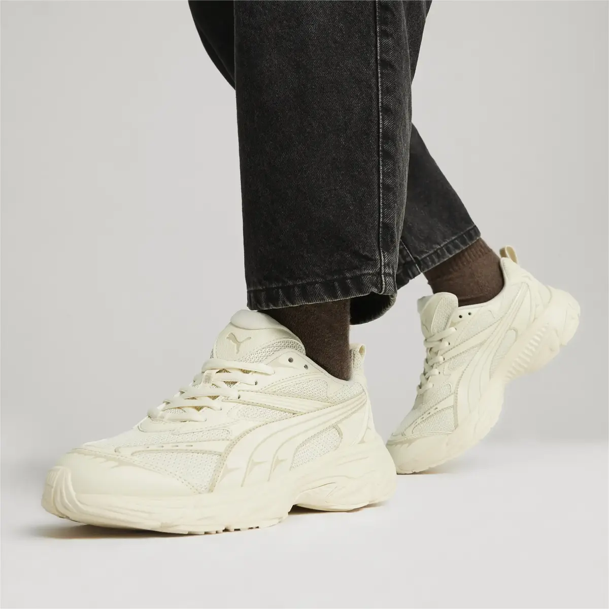 Puma Puma Morphic Base Bej Unisex Günlük Spor Ayakkabı