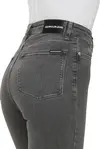 Calvin Klein CKJ 010 HIGH RISE SK Kadın Antrasit Kot Pantolon