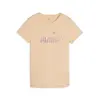 Puma ESS+ SUMMER DAZE Tee Pembe Kadın Tişört
