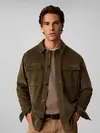Calvin Klein LS CORDUROY EASY OVE, LI1 Yeşil Erkek Ceket