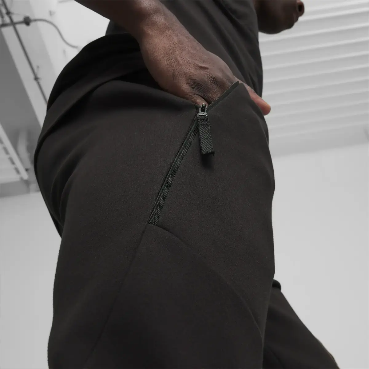 PUMATECH Track Pant DK Siyah Erkek Eşofman Altı